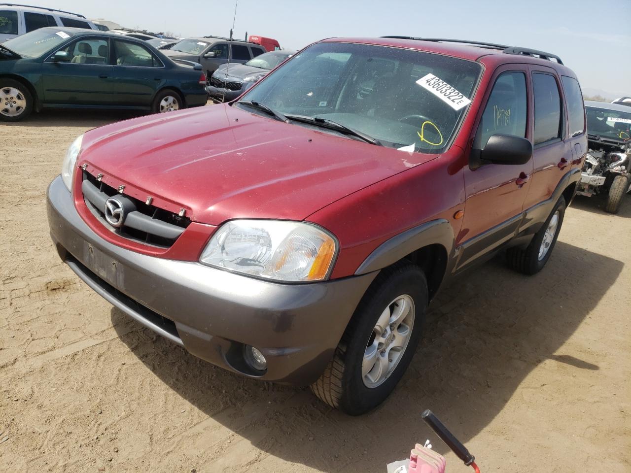 Photo 2 from auction – 2004 MAZDA TRIBUTE LX with VIN 4F2YZ94134KM31815