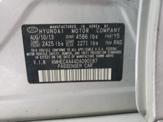 Photo 10 from auction – 2013 HYUNDAI SONATA HYB with VIN KMHEC4A44DA090187