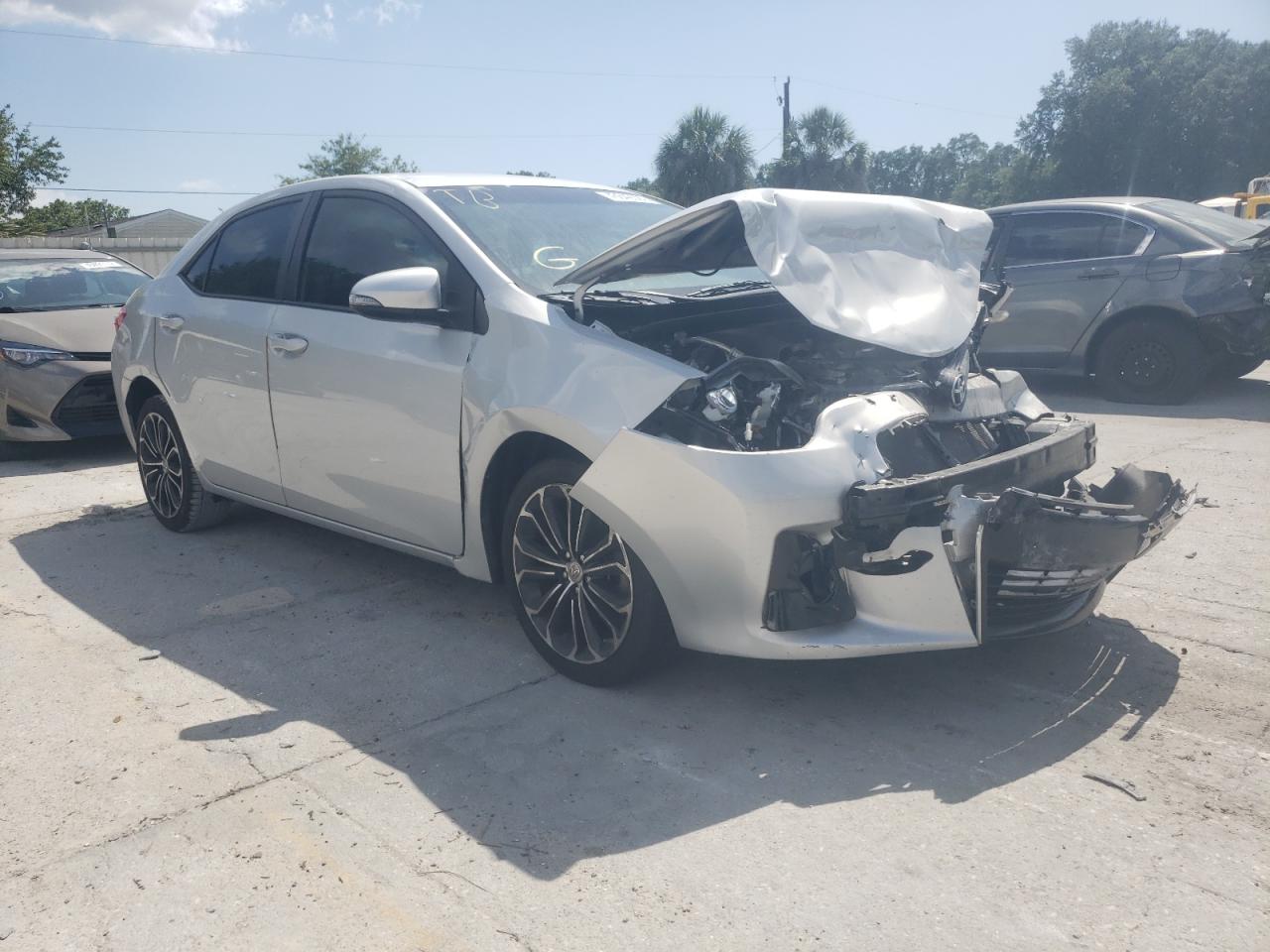 TOYOTA COROLLA L 2016 with VIN 2T1BURHE5GC573574 - Photo from auction