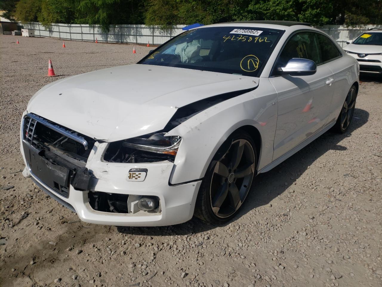 Photo 2 from auction – 2010 AUDI S5 PRESTIG with VIN WAUVVAFR2AA035599