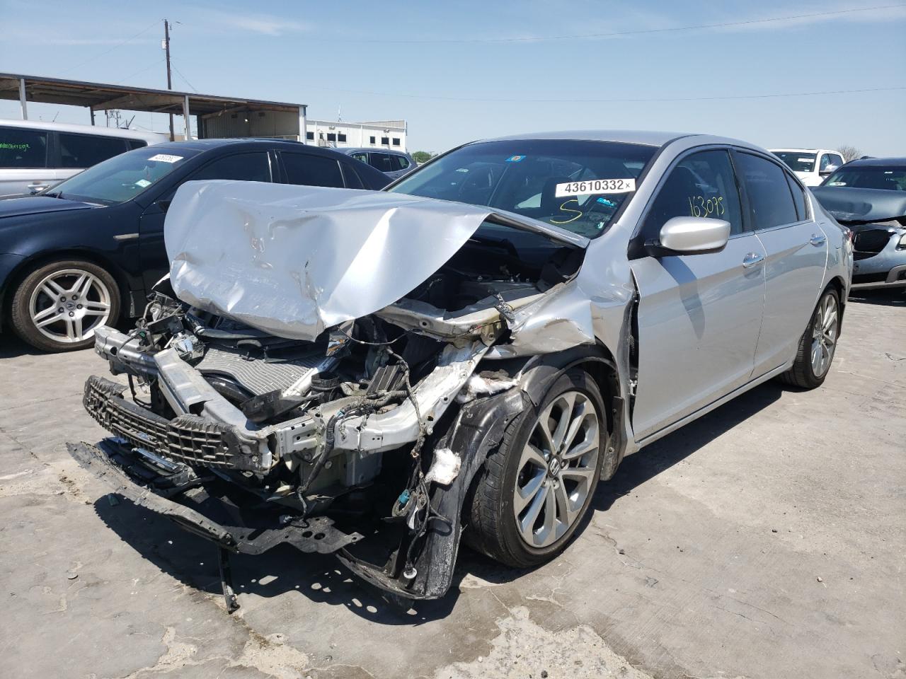 Photo 2 from auction – 2013 HONDA ACCORD SPO with VIN 1HGCR2F57DA063583