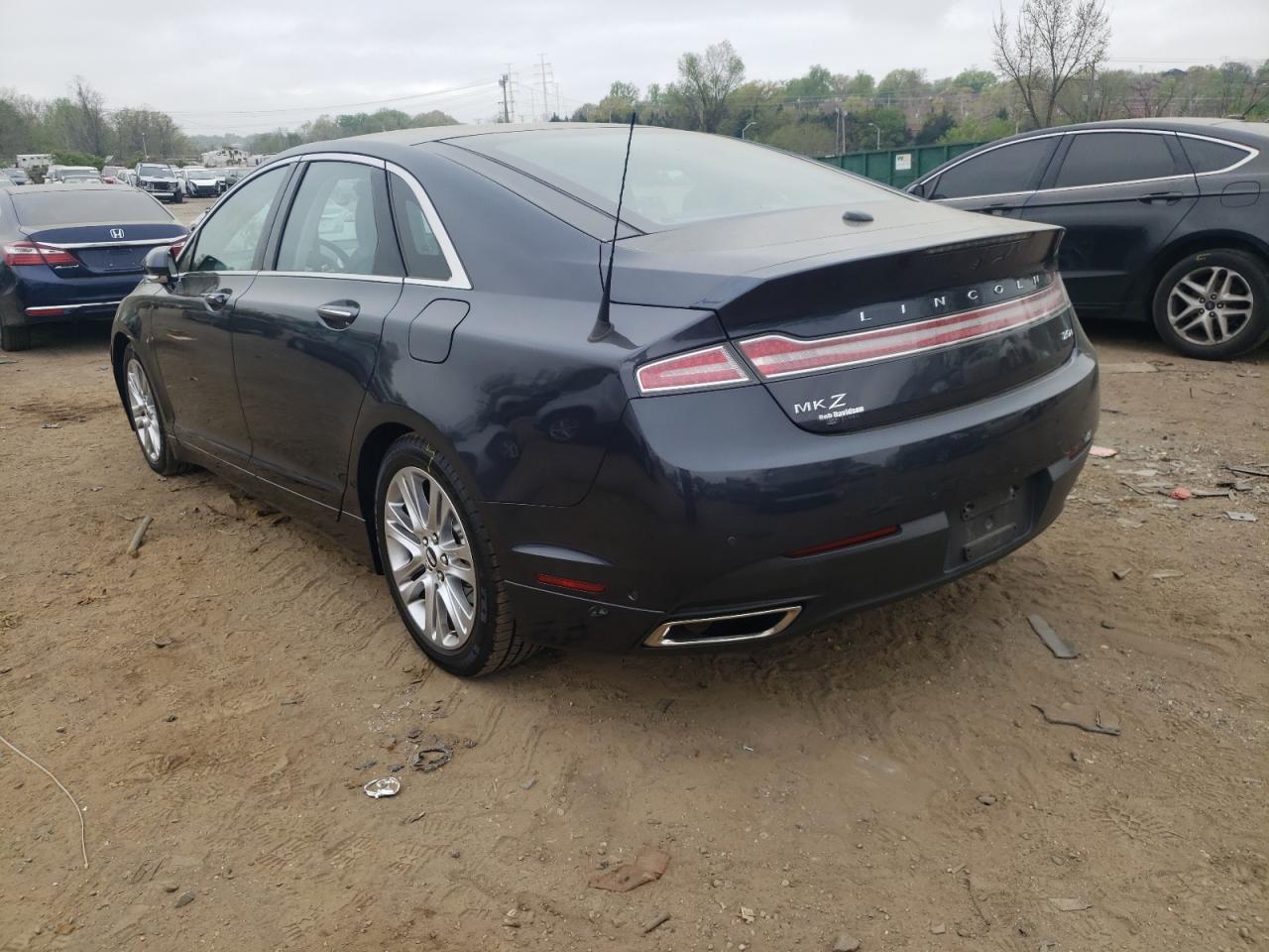 Photo 3 from auction – 2014 LINCOLN MKZ HYBRID with VIN 3LN6L2LU8ER803458