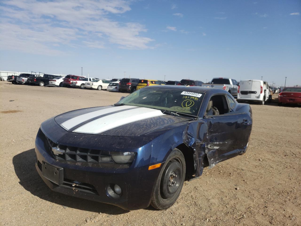 Photo 2 from auction – 2011 CHEVROLET CAMARO LT with VIN 2G1FB1ED7B9141798