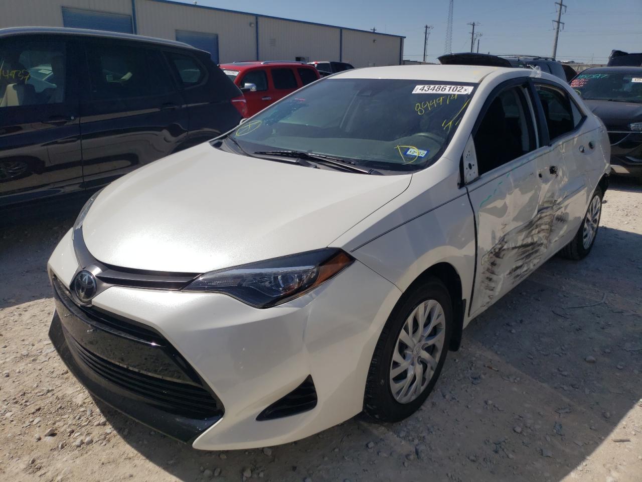 Photo 2 from auction – 2019 TOYOTA COROLLA L with VIN 5YFBURHE3KP894974