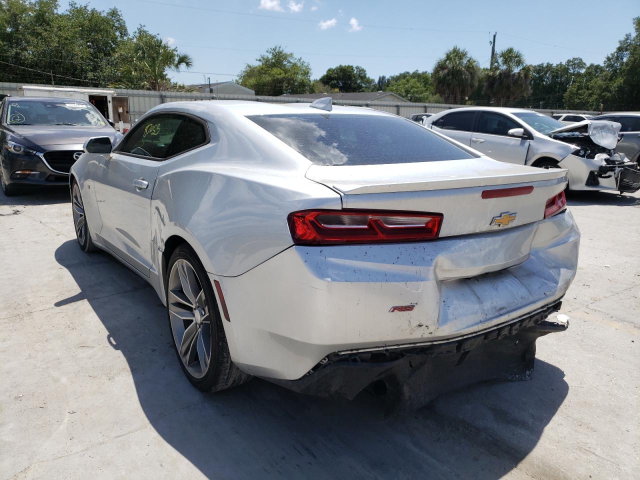 Photo 3 from auction – 2018 CHEVROLET CAMARO LT with VIN 1G1FB1RX4J0102017
