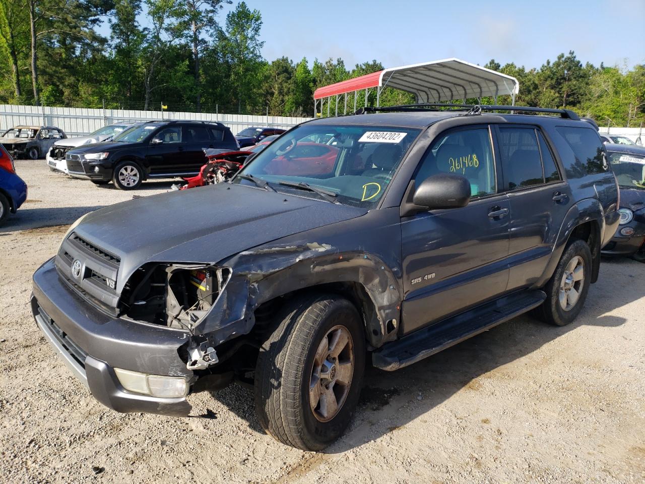 Photo 2 from auction – 2004 TOYOTA 4RUNNER SR with VIN JTEBT14R440034362