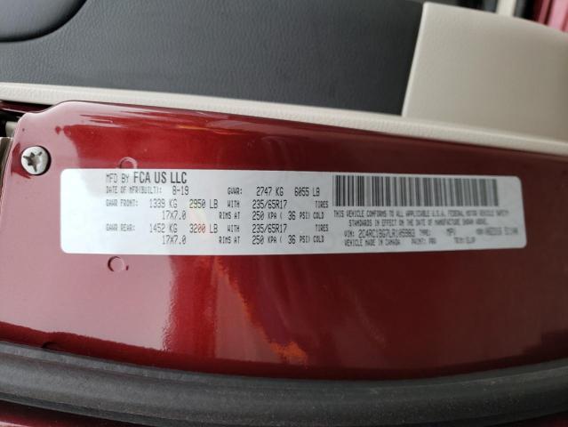 Photo 10 from auction – 2020 CHRYSLER PACIFICA T with VIN 2C4RC1BG7LR105983