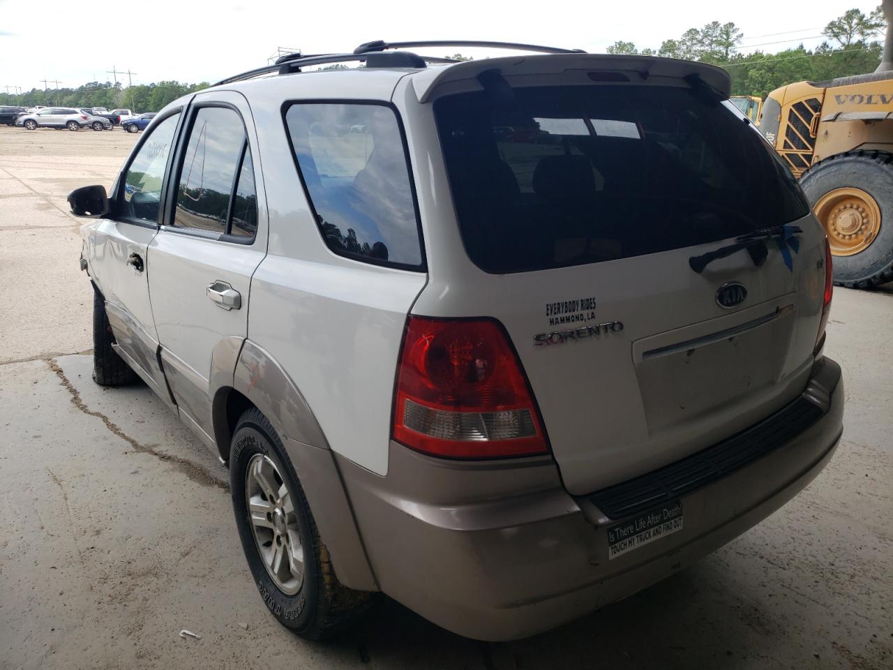 Photo 3 from auction – 2006 KIA SORENTO EX with VIN KNDJD733665504460