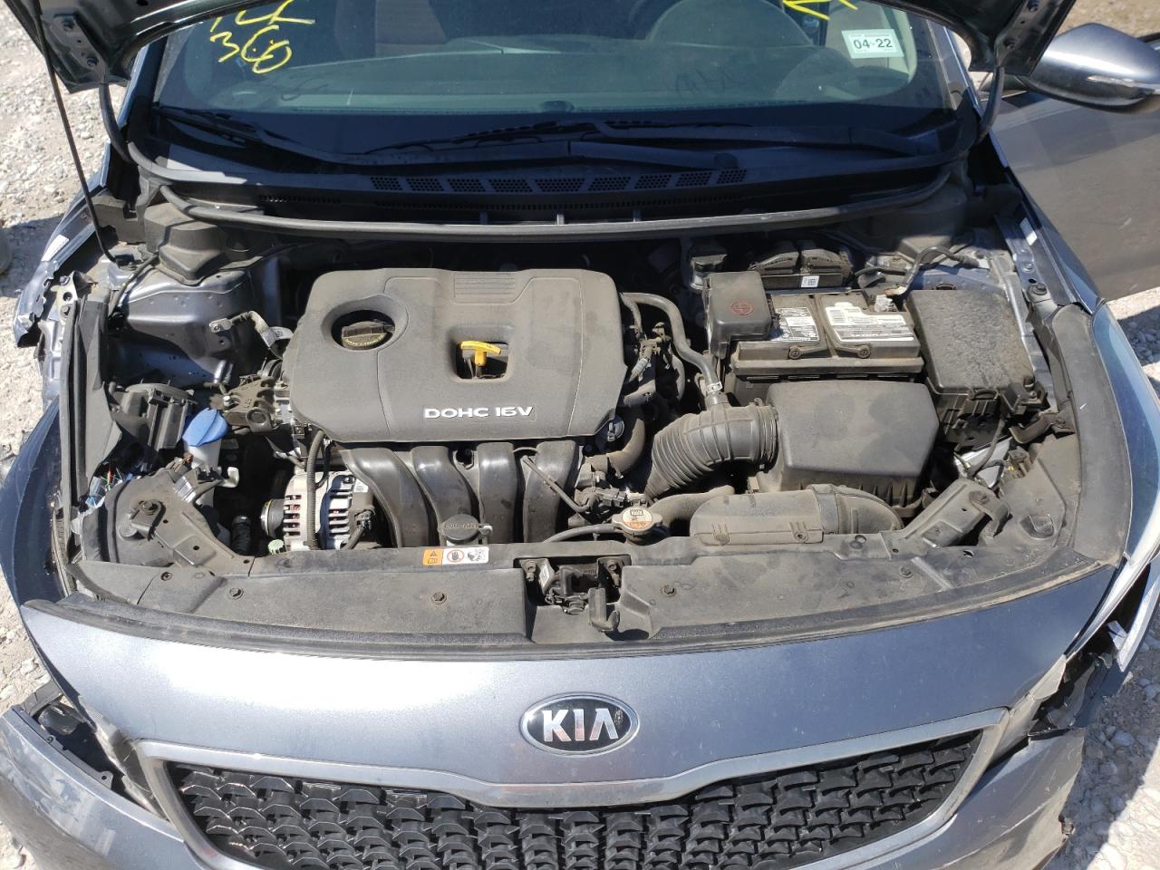 Photo 16 from auction – 2017 KIA FORTE LX with VIN 3KPFL4A7XHE022370