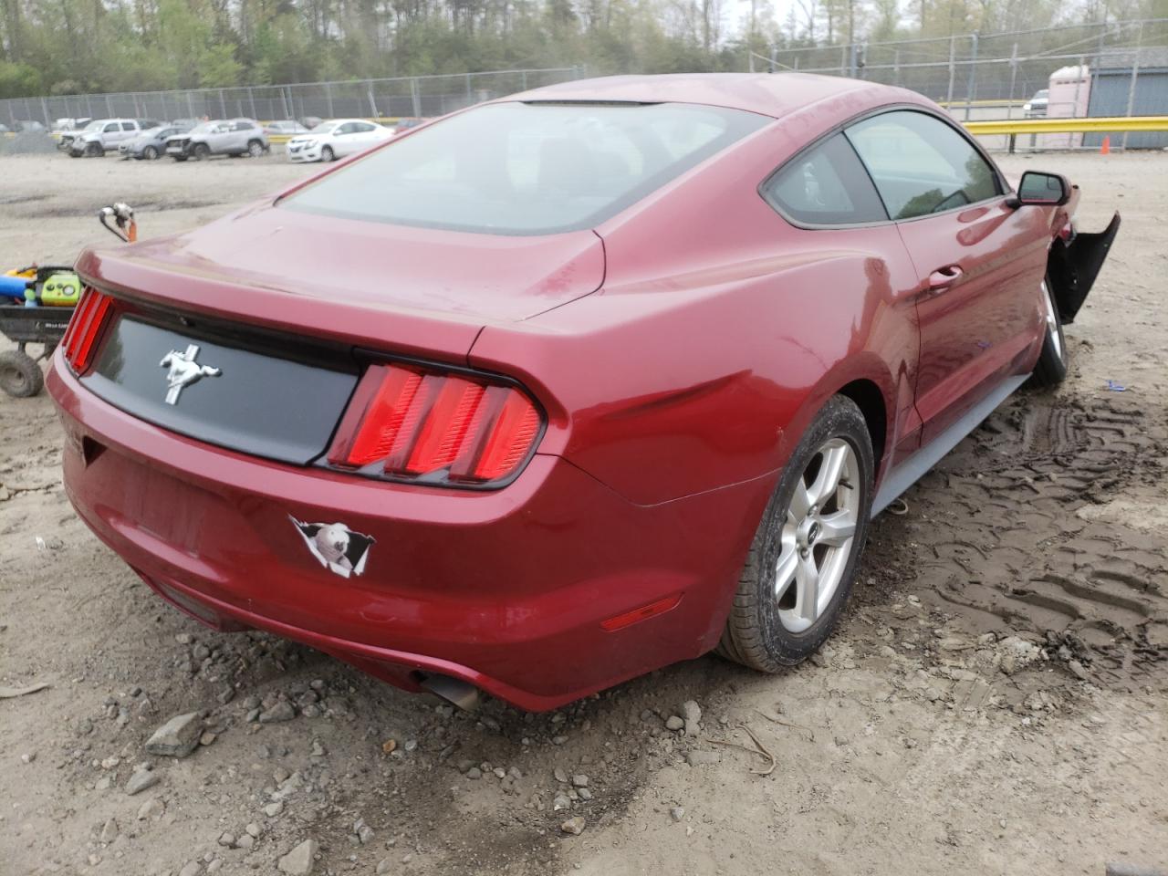 Photo 4 from auction – 2015 FORD MUSTANG with VIN 1FA6P8AM9F5354400
