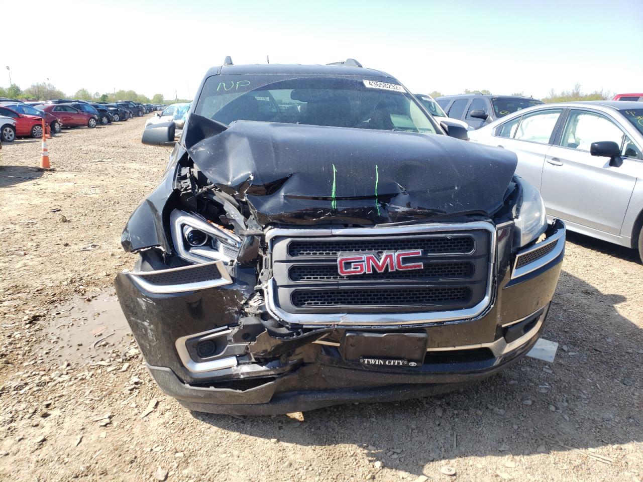 Photo 9 from auction – 2016 GMC ACADIA SLE with VIN 1GKKVNED3GJ109600