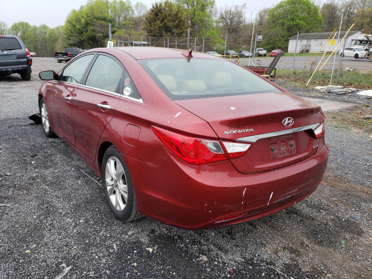Photo 3 from auction – 2011 HYUNDAI SONATA SE with VIN 5NPEC4AC1BH232013