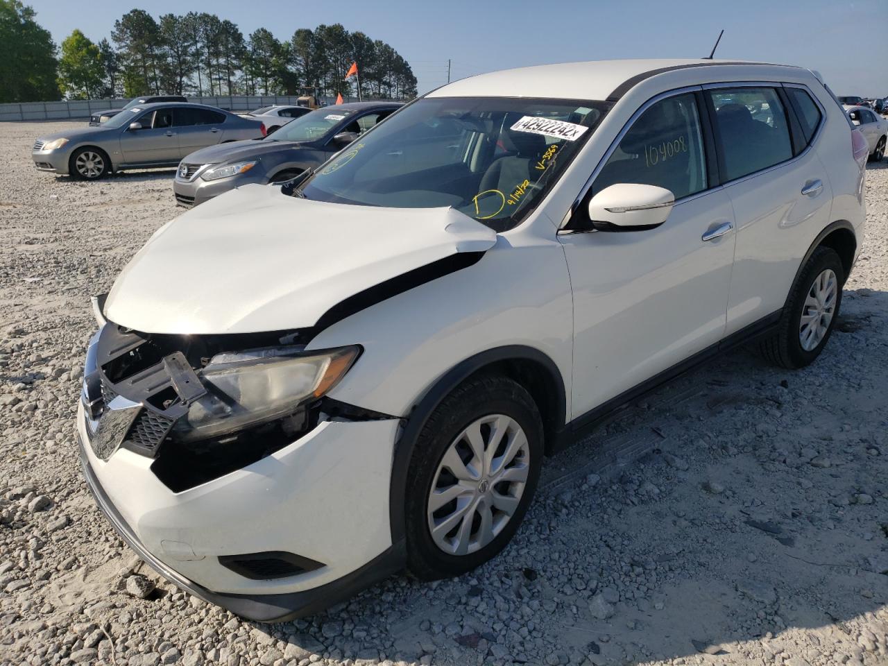 Photo 2 from auction – 2015 NISSAN ROGUE S with VIN KNMAT2MT9FP573569