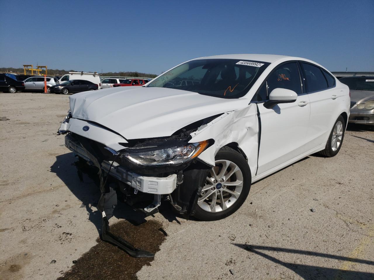 Photo 2 from auction – 2019 FORD FUSION SE with VIN 3FA6P0HDXKR108325