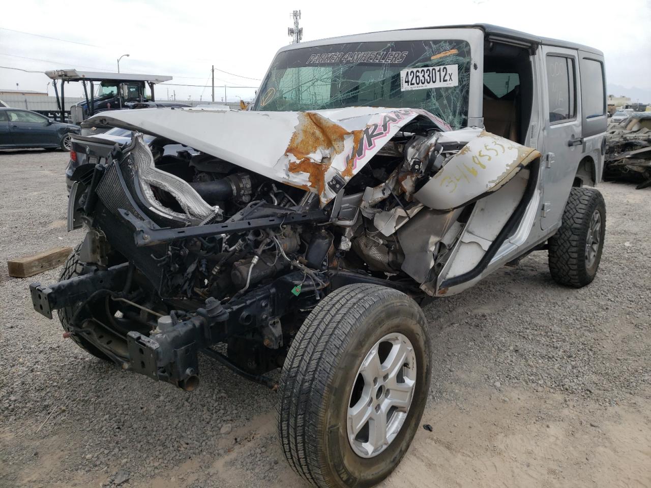 Photo 2 from auction – 2012 JEEP WRANGLER U with VIN 1C4HJWFG7CL219144