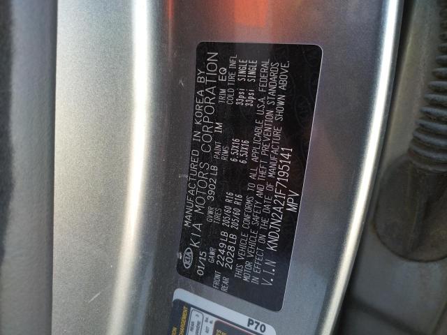 Photo 10 from auction – 2015 KIA SOUL with VIN KNDJN2A21F7195141