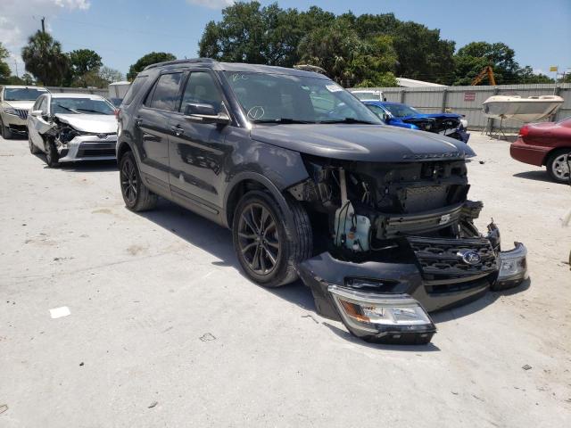 FORD EXPLORER X 2018 with VIN 1FM5K7D81JGC64289 - Photo from auction