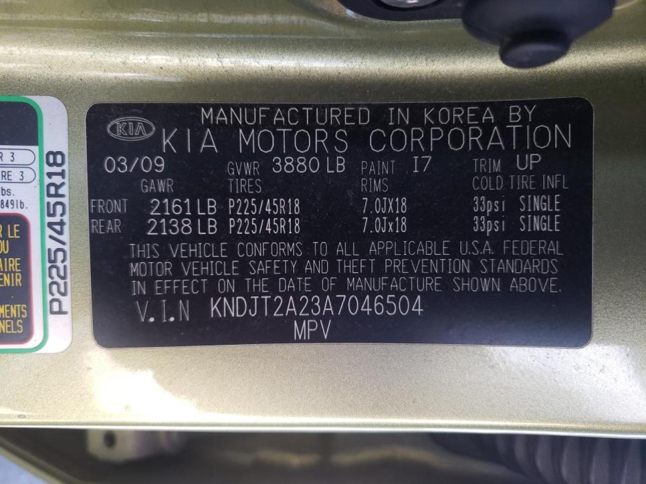Photo 10 from auction – 2010 KIA SOUL + with VIN KNDJT2A23A7046504