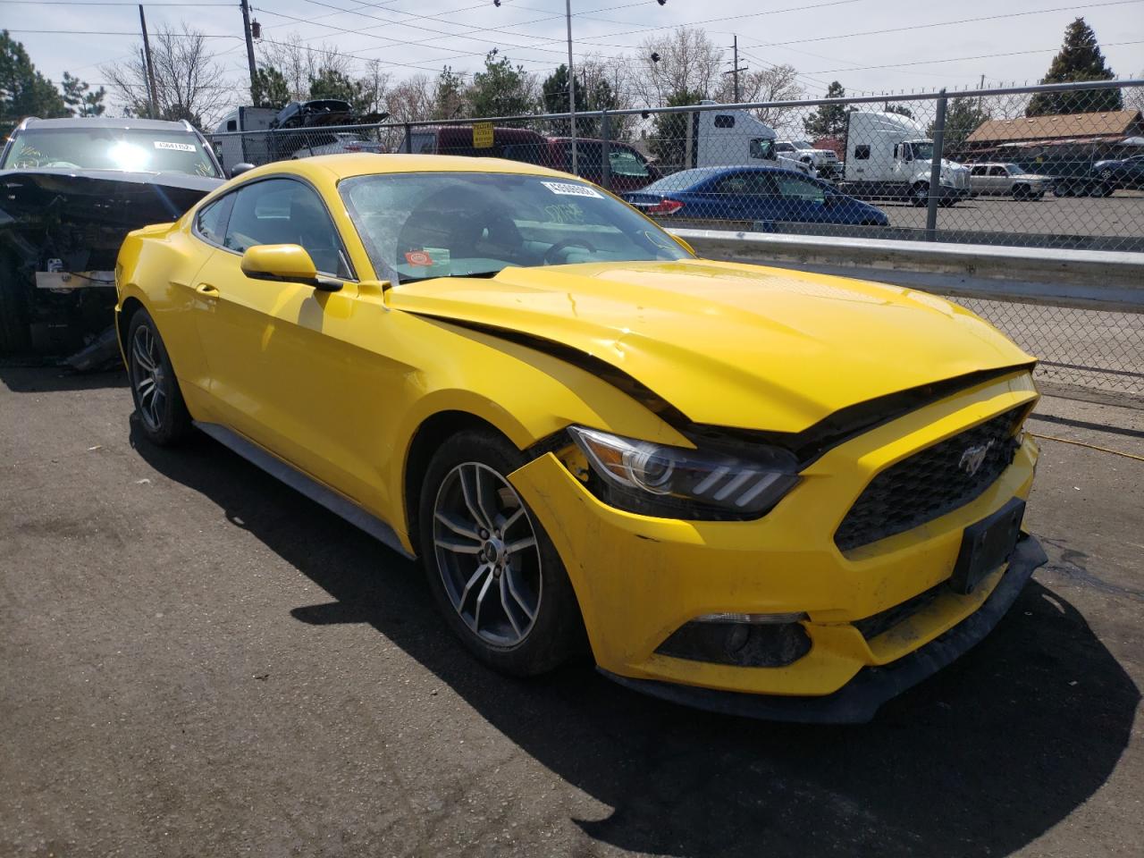 FORD MUSTANG 2016 with VIN 1FA6P8TH8G5281893 - Photo from auction