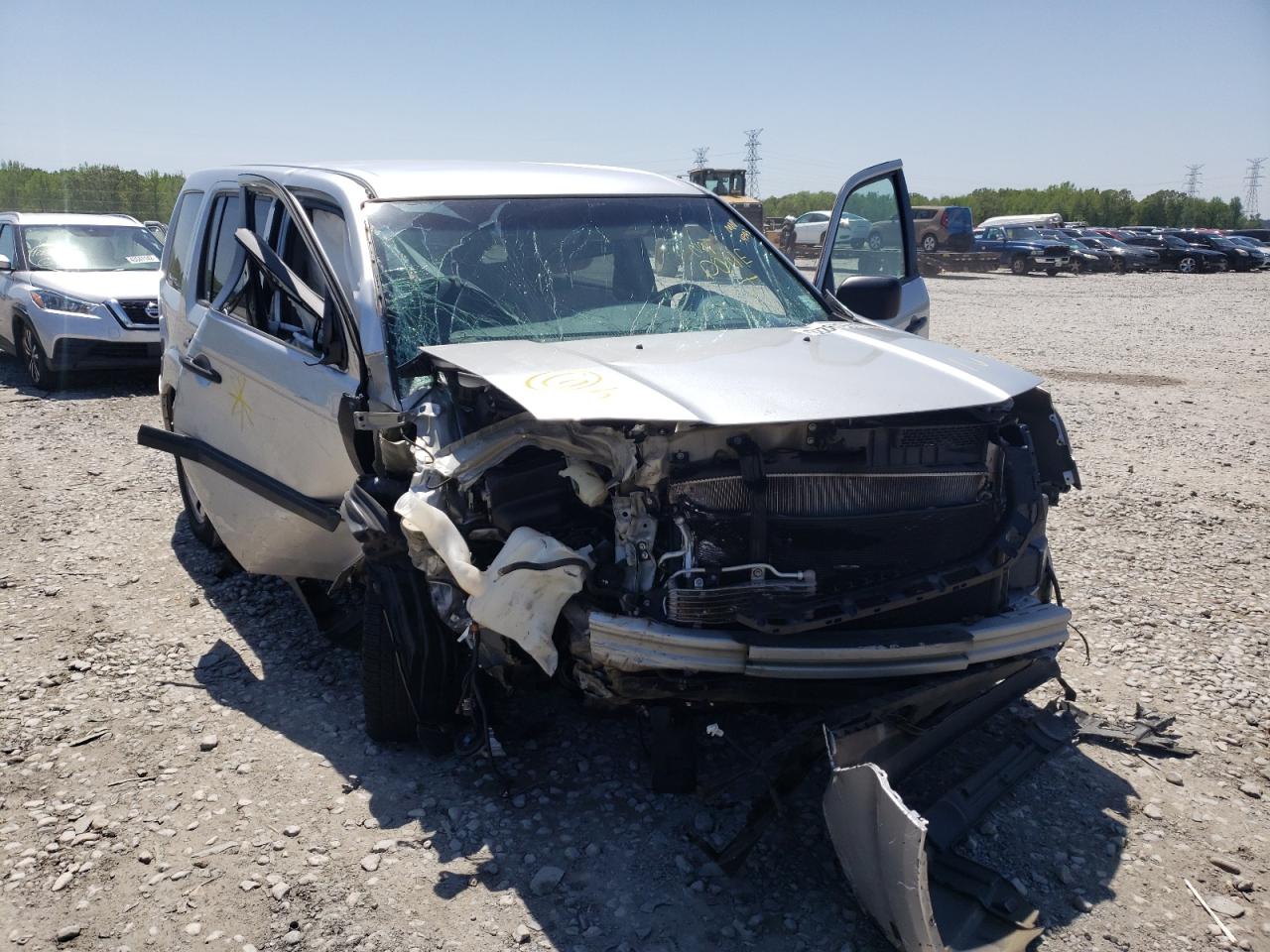 Photo 9 from auction – 2011 HONDA PILOT LX with VIN 5FNYF3H2XBB044343