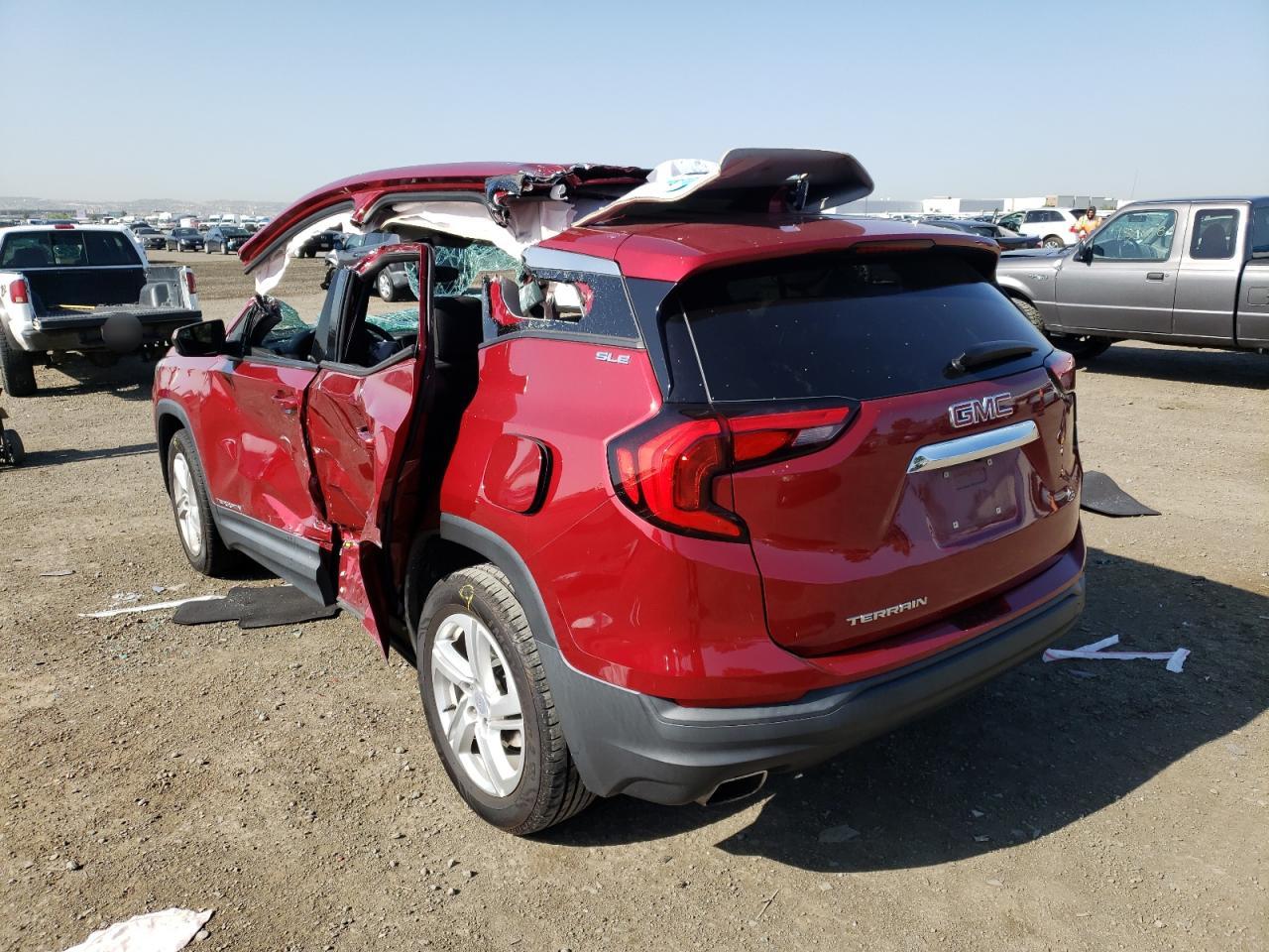 Photo 3 from auction – 2018 GMC TERRAIN SL with VIN 3GKALMEX3JL134342