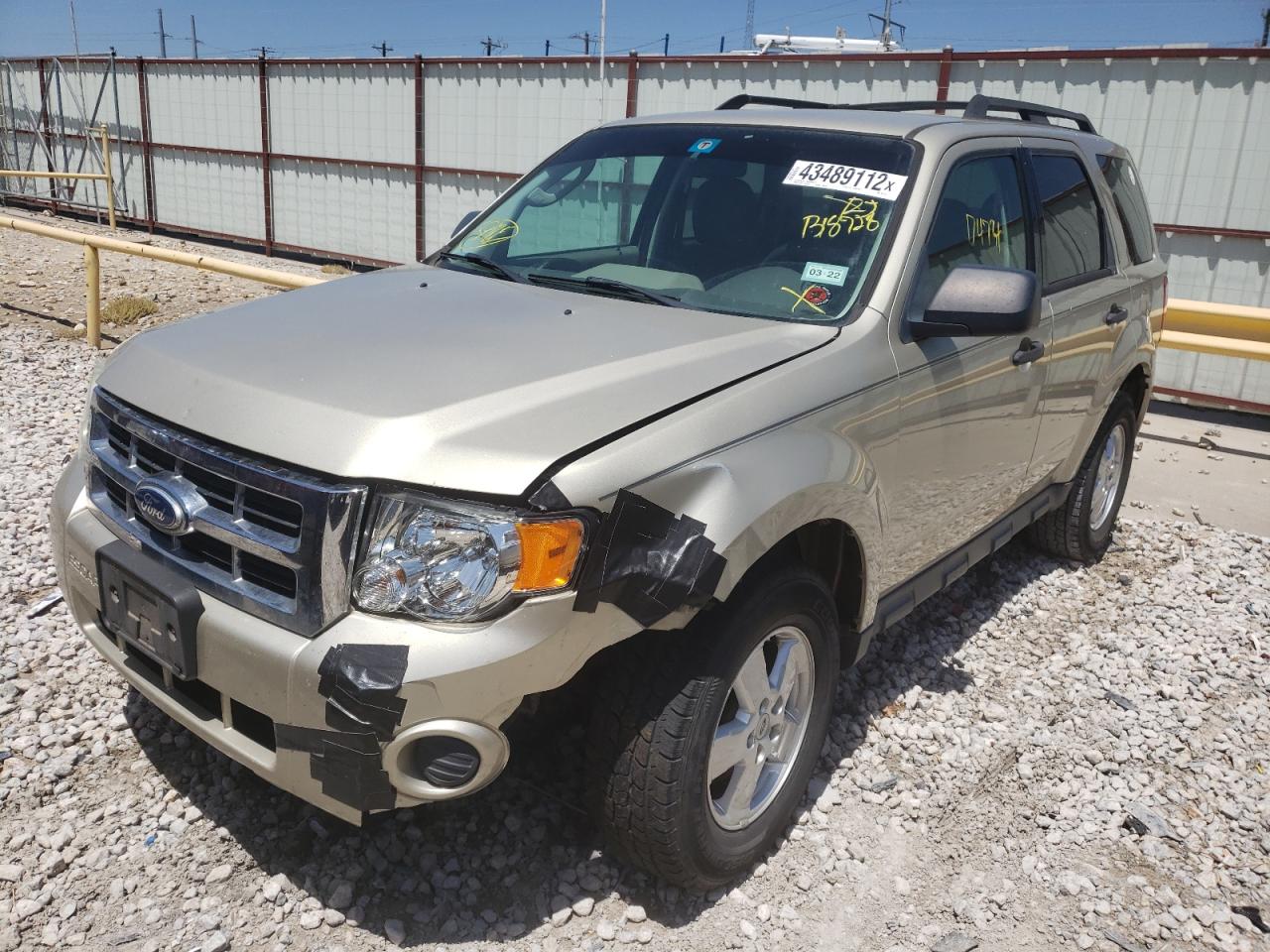 Photo 2 from auction – 2010 FORD ESCAPE XLS with VIN 1FMCU0C78AKB18728