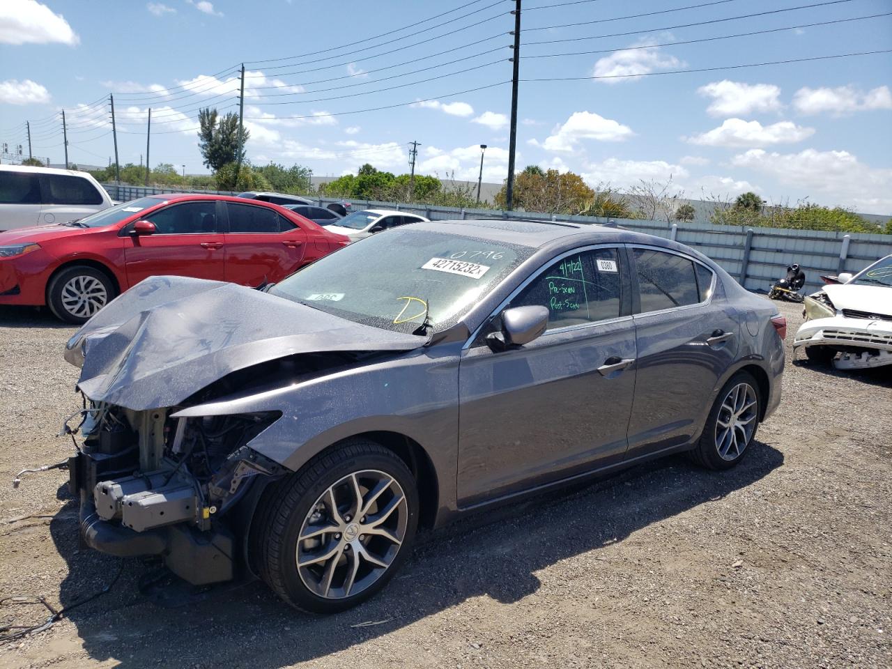 Photo 2 from auction – 2022 ACURA ILX PREMIU with VIN 19UDE2F72NA000796