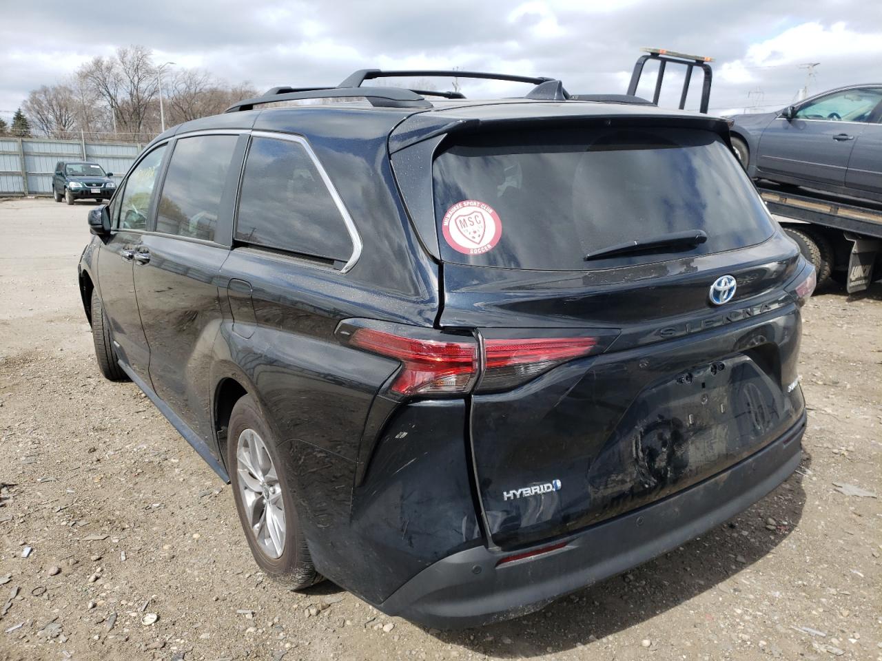 Photo 16 from auction – 2021 TOYOTA SIENNA XLE with VIN 5TDYSKFC3MS019199