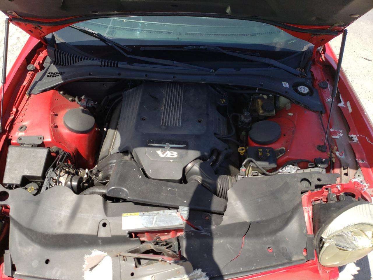 Photo 7 from auction – 2003 FORD THUNDERBIR with VIN 1FAHP60A73Y105012