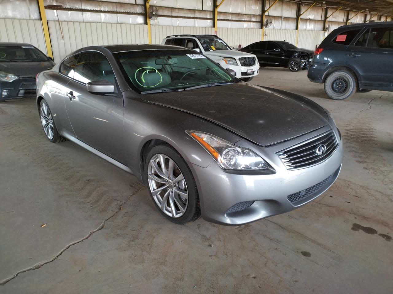 INFINITI G37 BASE 2008 with VIN JNKCV64E38M121275 - Photo from auction