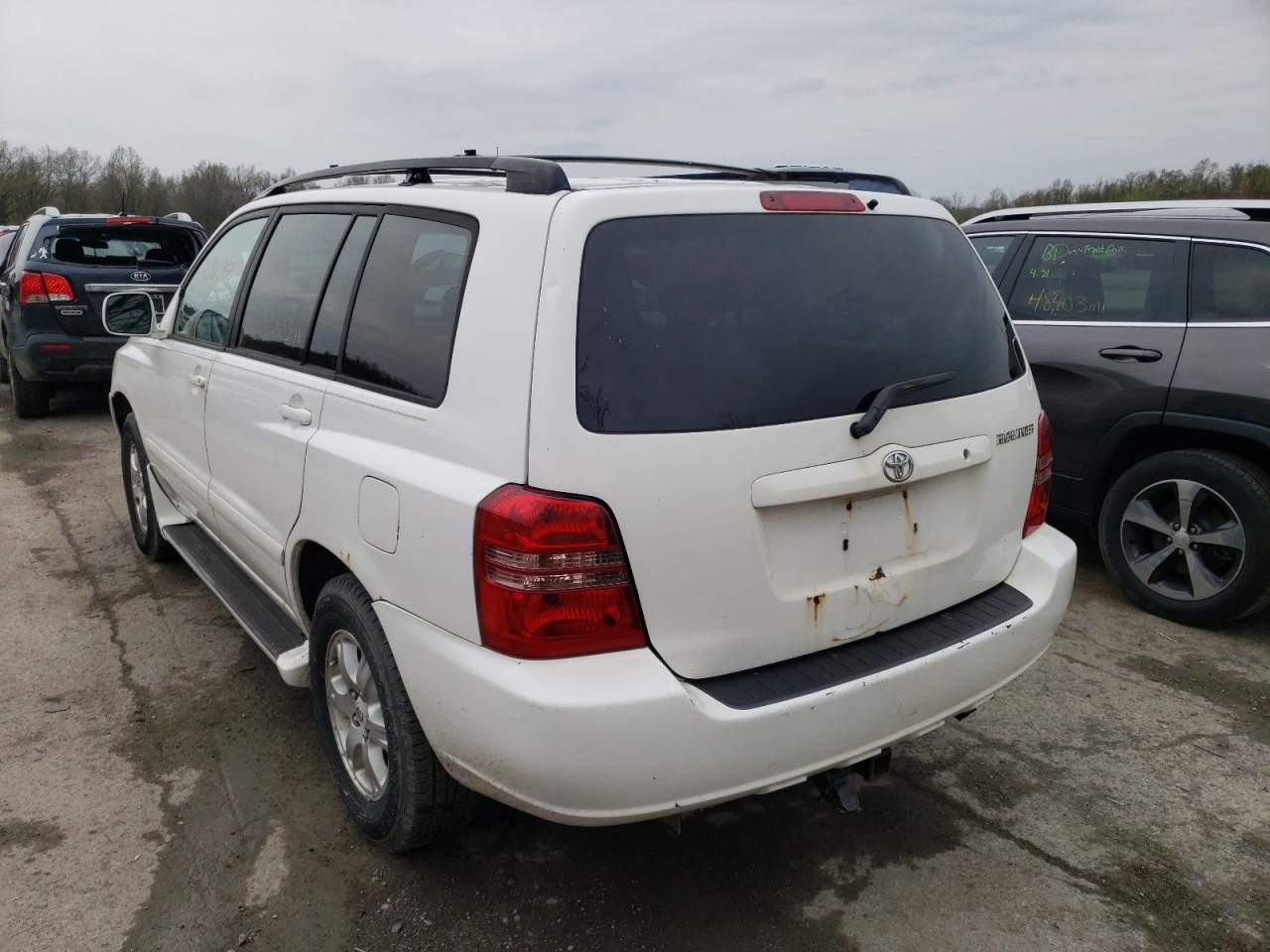 Photo 3 from auction – 2003 TOYOTA HIGHLANDER with VIN JTEHD21A030018783
