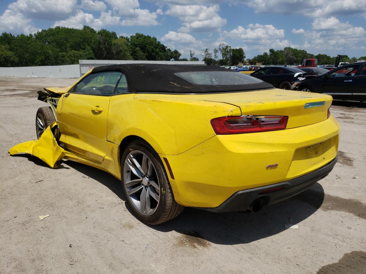 Photo 3 from auction – 2018 CHEVROLET CAMARO LT with VIN 1G1FB3DS1J0148959