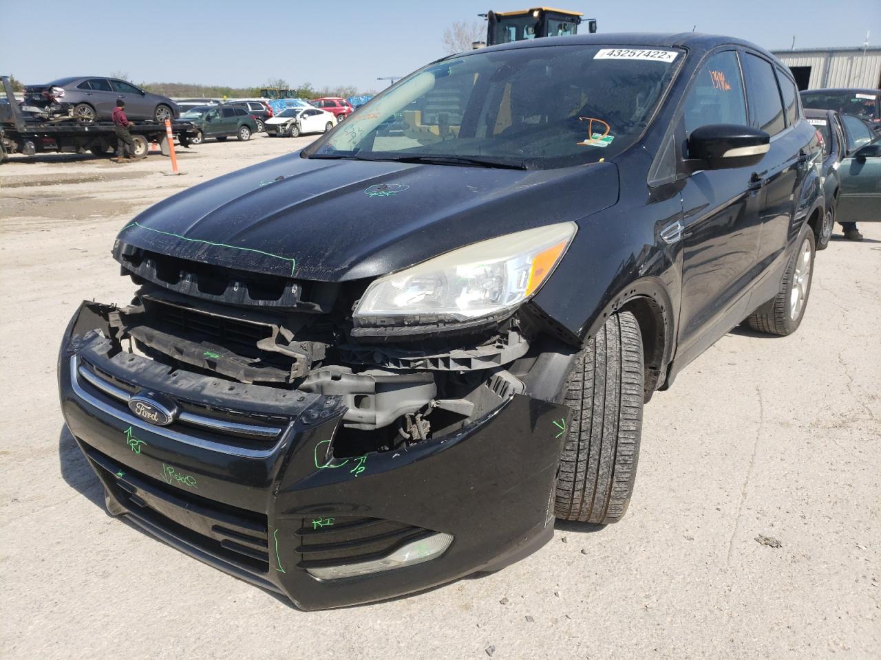 Photo 2 from auction – 2013 FORD ESCAPE SEL with VIN 1FMCU0HX6DUC79502