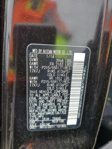 Photo 10 from auction – 2014 NISSAN JUKE S with VIN JN8AF5MR2ET361703