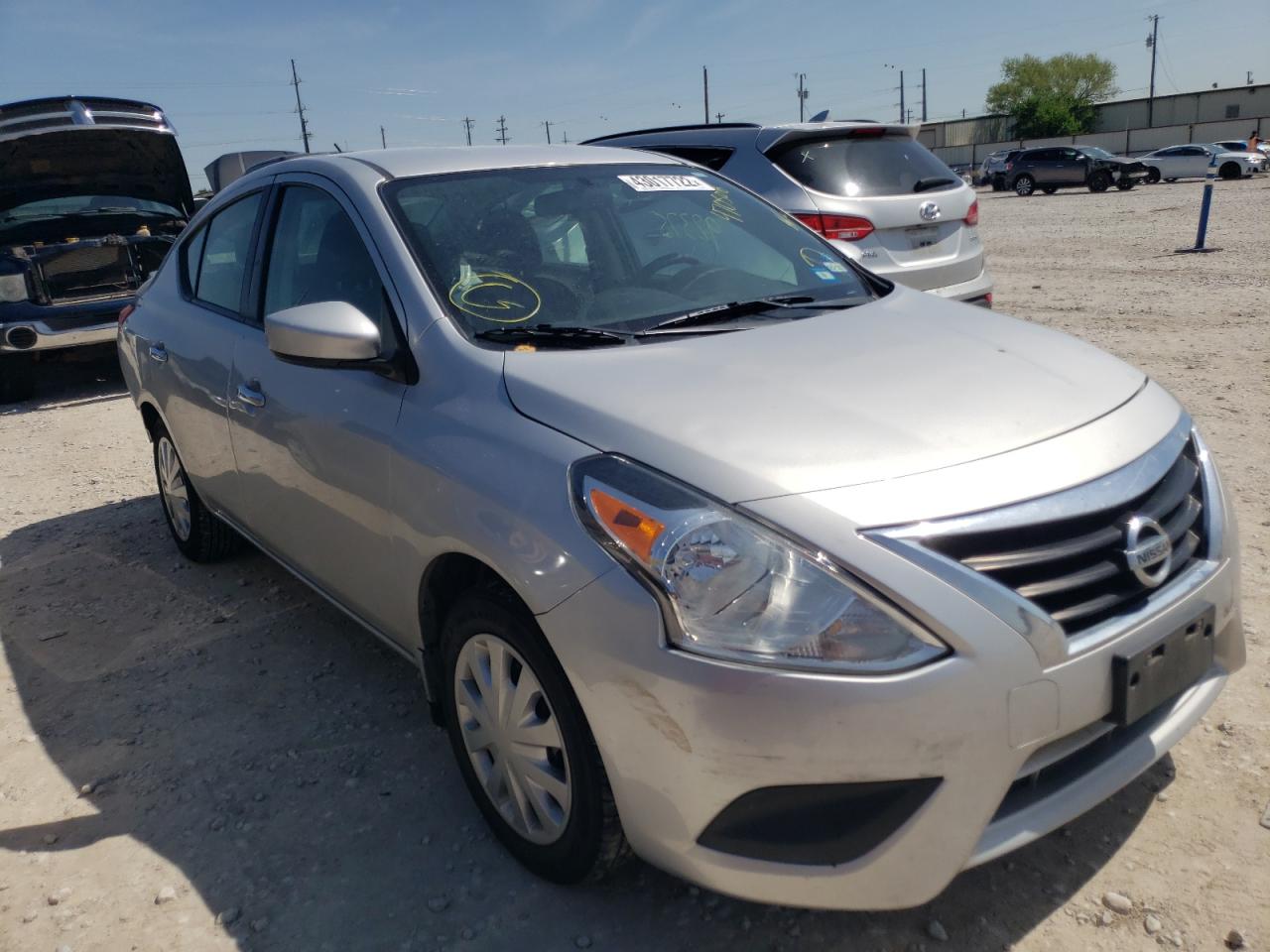 NISSAN VERSA S 2017 with VIN 3N1CN7AP2HK470508 - Photo from auction