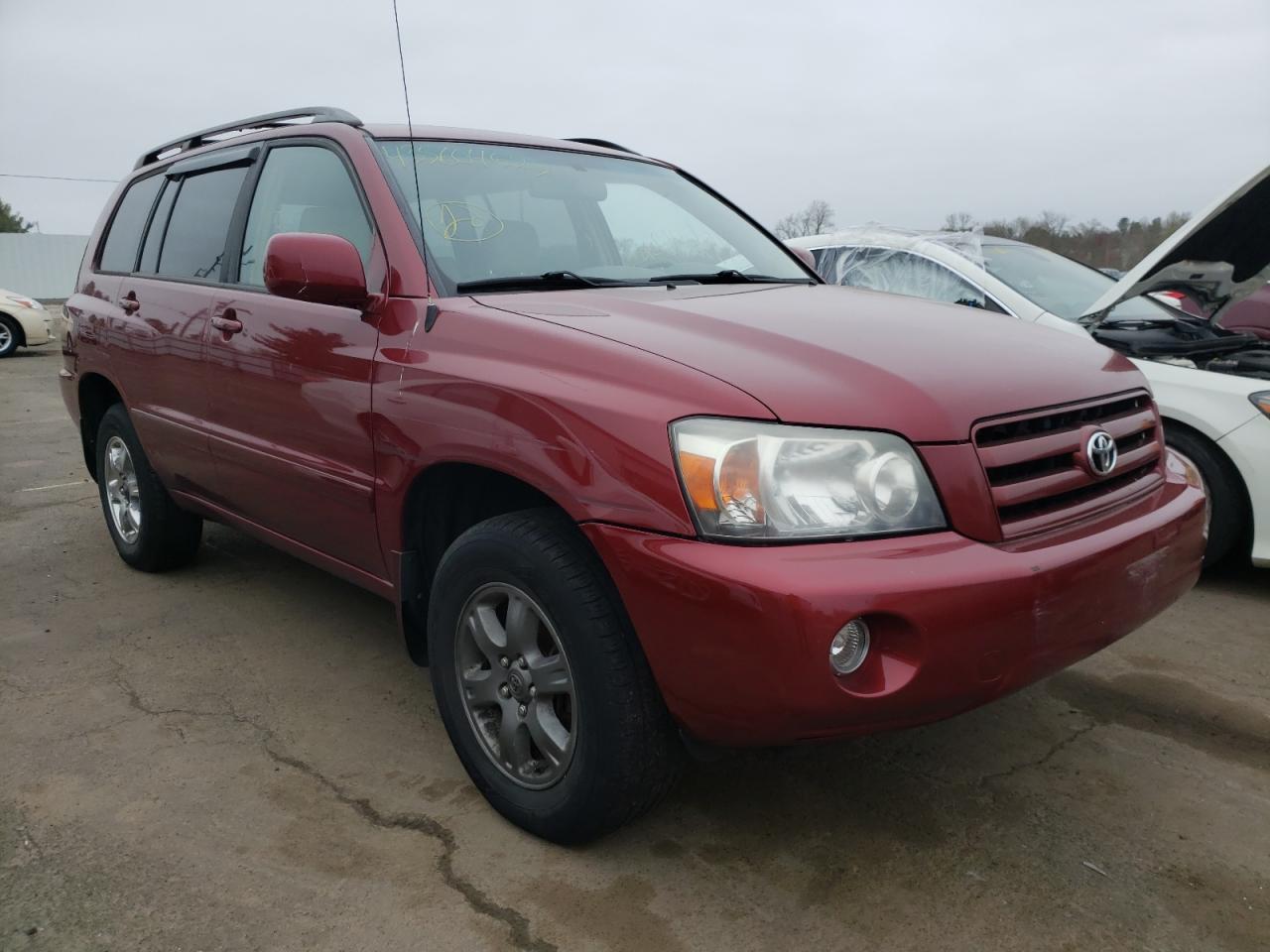 TOYOTA HIGHLANDER 2006 with VIN JTEHP21A260174707 - Photo from auction