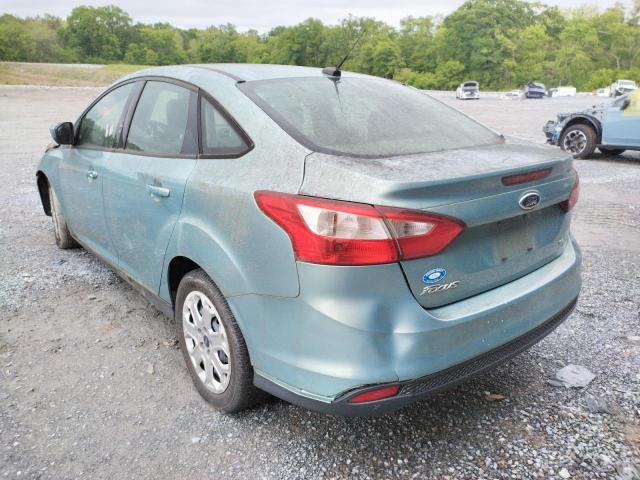Photo 3 from auction – 2012 FORD FOCUS SE with VIN 1FAHP3F25CL341251