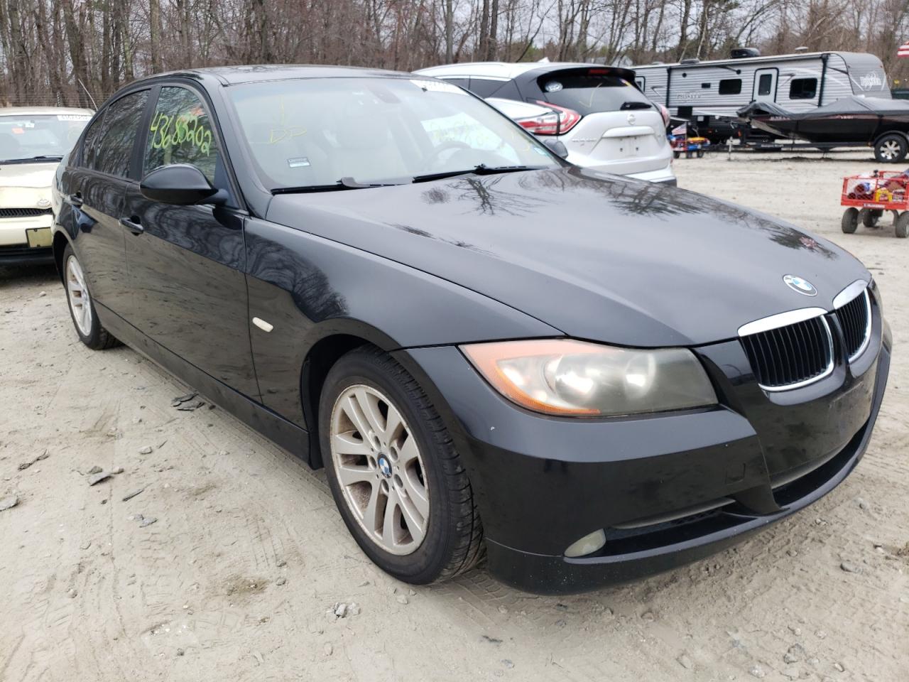 BMW 328 I 2007 with VIN WBAVA37587NE28577 - Photo from auction