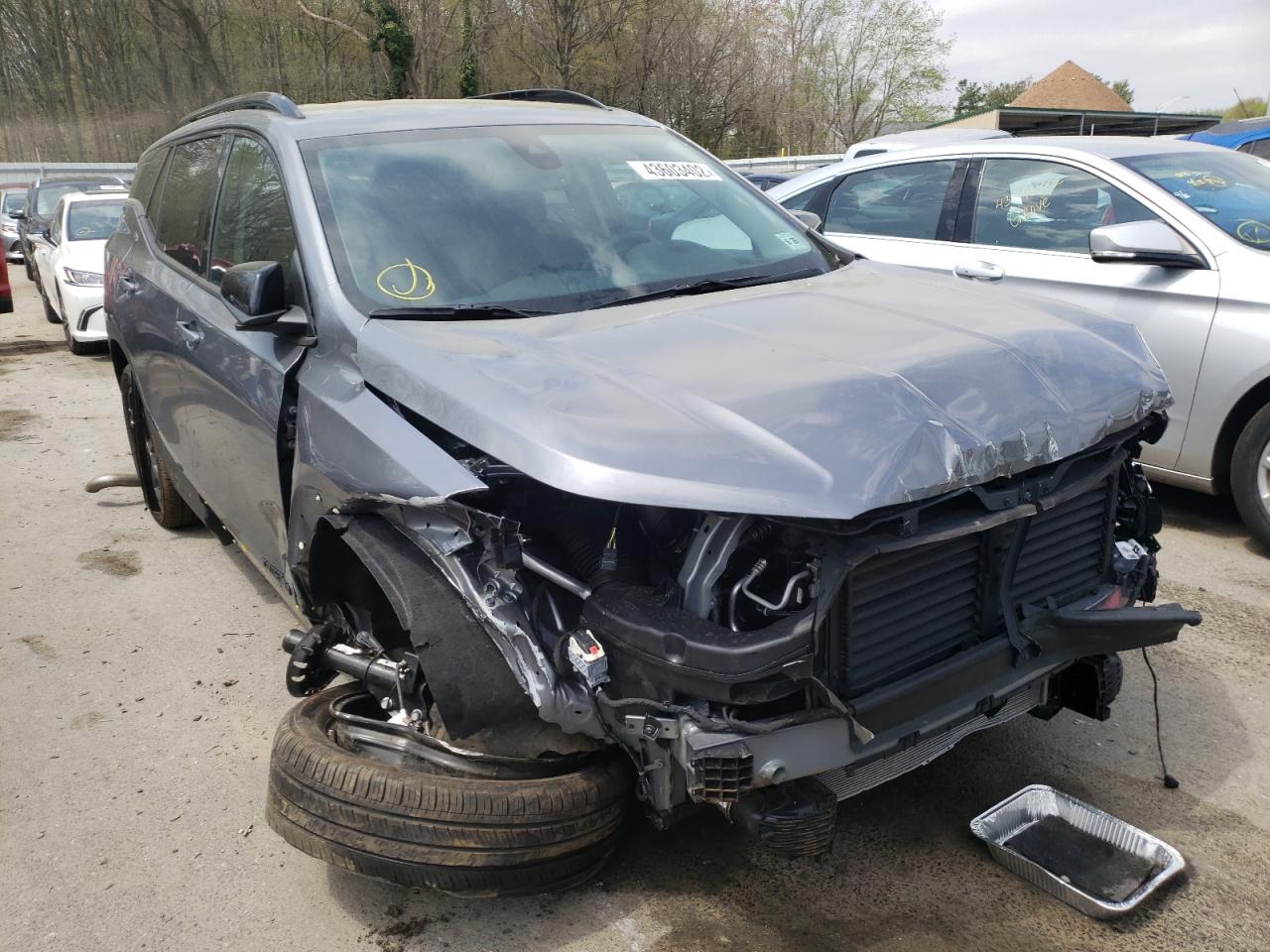 GMC TERRAIN SL 2021 with VIN 3GKALMEV4ML388838 - Photo from auction