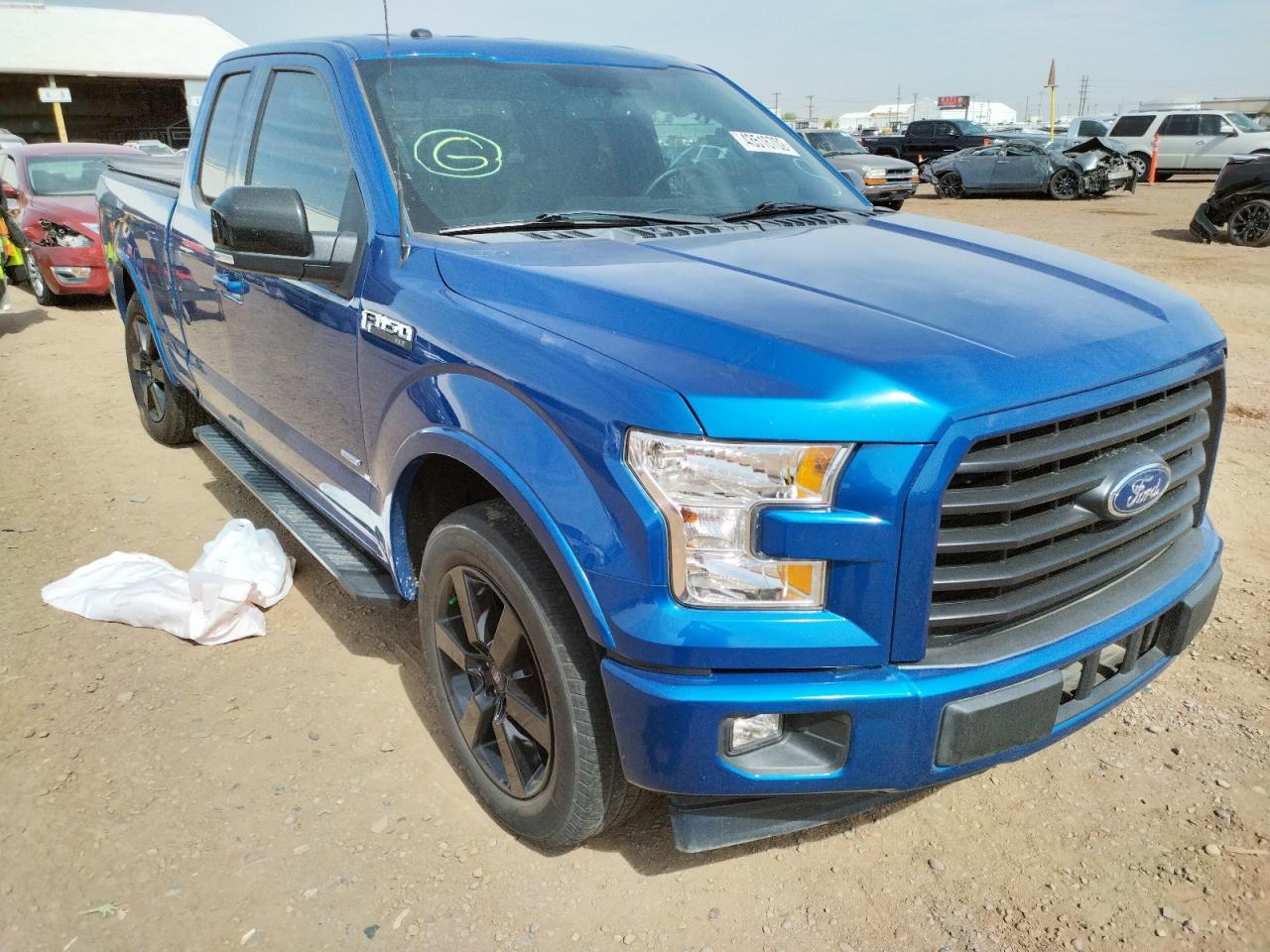 Photo 1 from auction – 2017 FORD F150 SUPER with VIN 1FTEX1CP9HKC29874