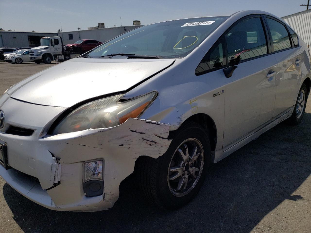 Photo 9 from auction – 2010 TOYOTA PRIUS with VIN JTDKN3DU1A1179184
