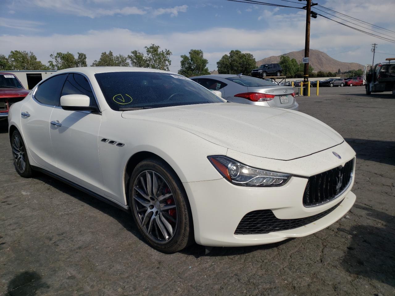 Photo 1 from auction – 2015 MASERATI GHIBLI with VIN ZAM57XSA7F1146474