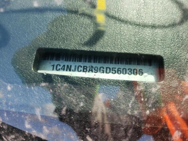 Photo 10 from auction – 2016 JEEP COMPASS SP with VIN 1C4NJCBA9GD560306