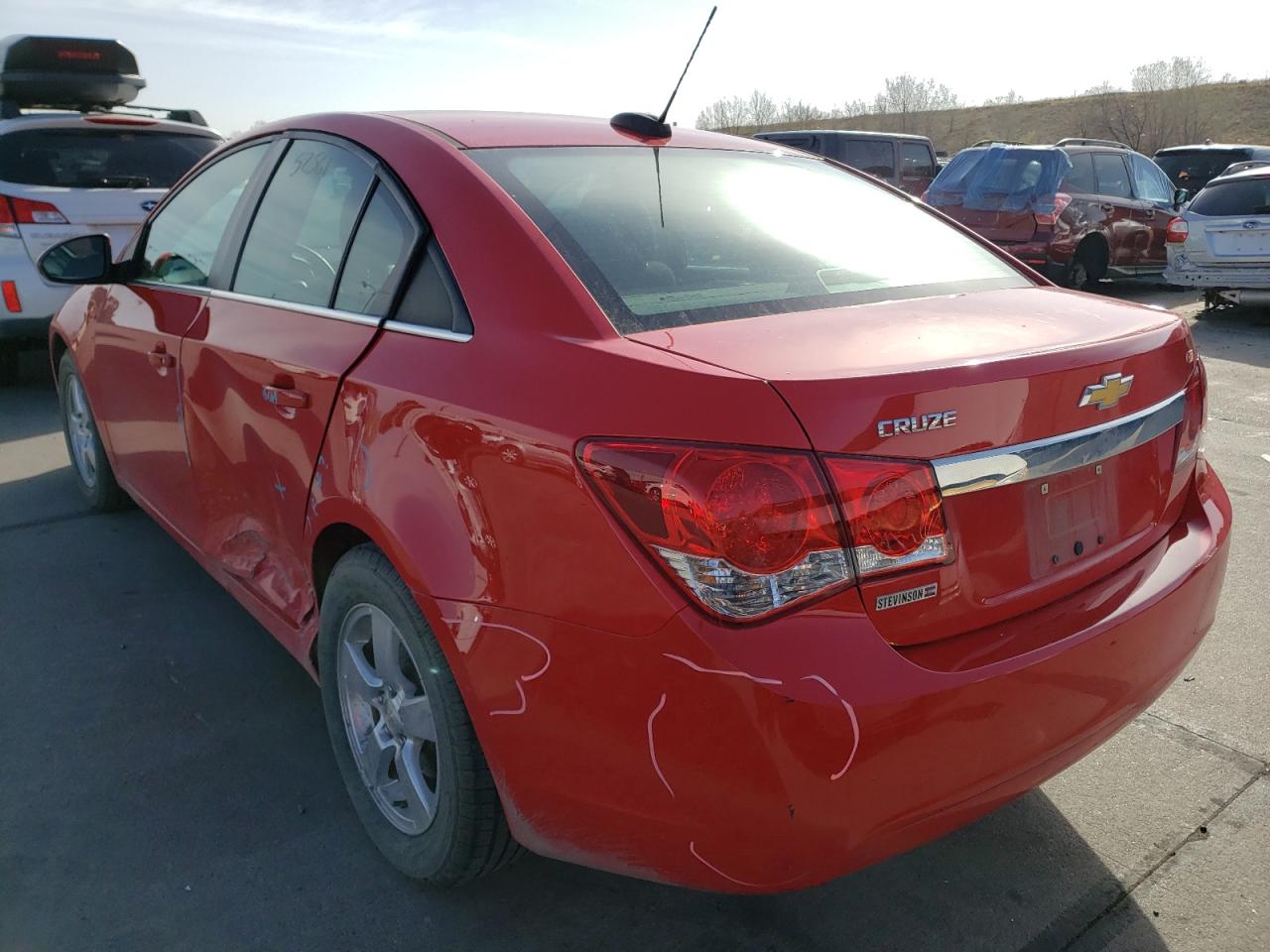 Photo 3 from auction – 2015 CHEVROLET CRUZE LT with VIN 1G1PC5SB2F7267909