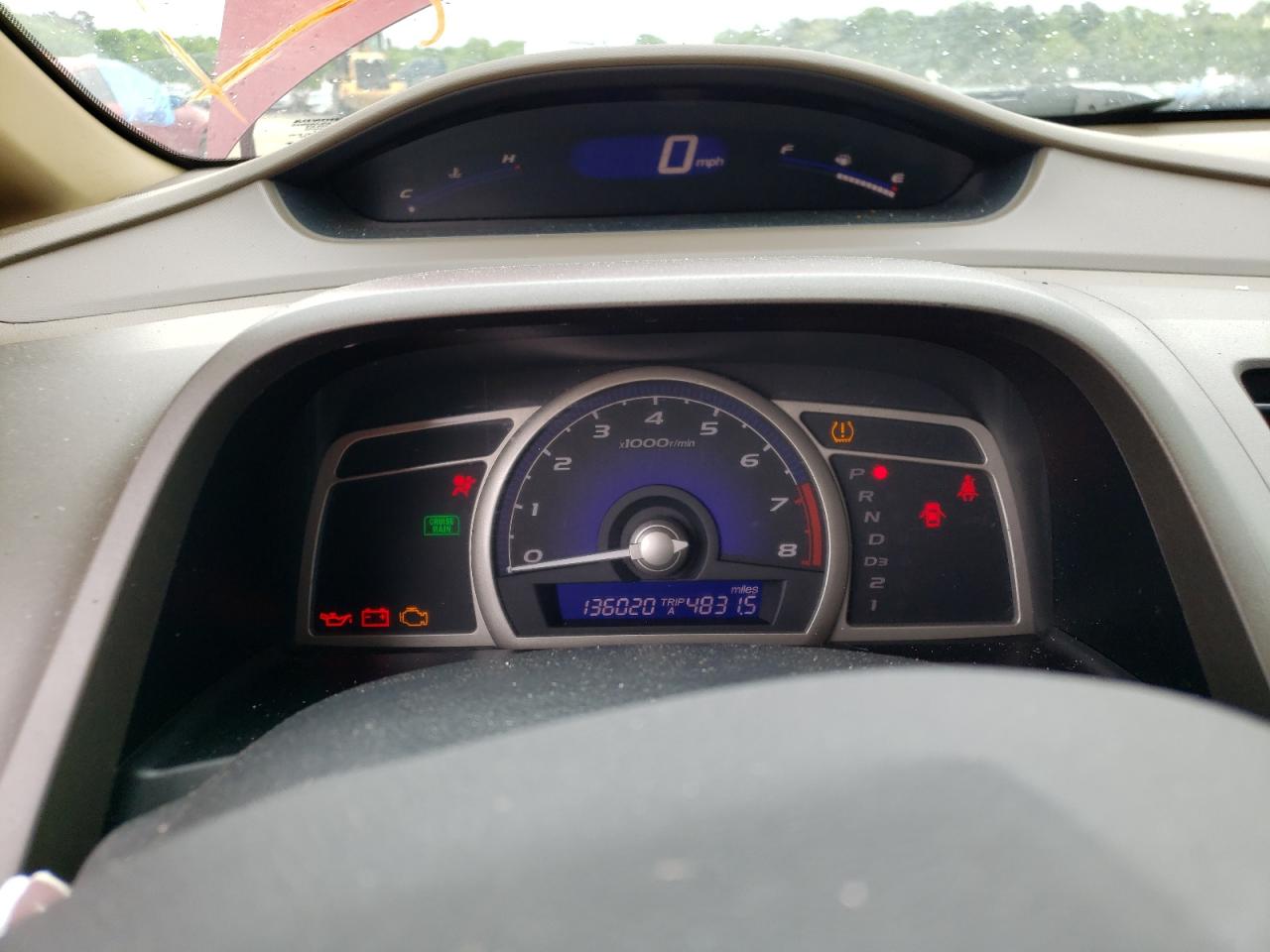 Photo 8 from auction – 2008 HONDA CIVIC EXL with VIN 2HGFA16948H519418