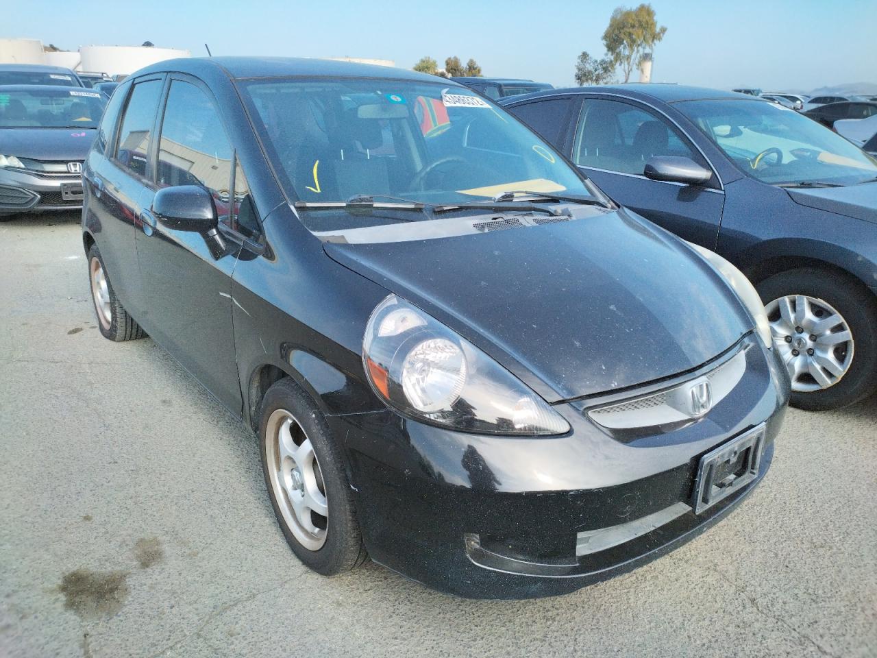 HONDA FIT 2007 with VIN JHMGD37417S044650 - Photo from auction