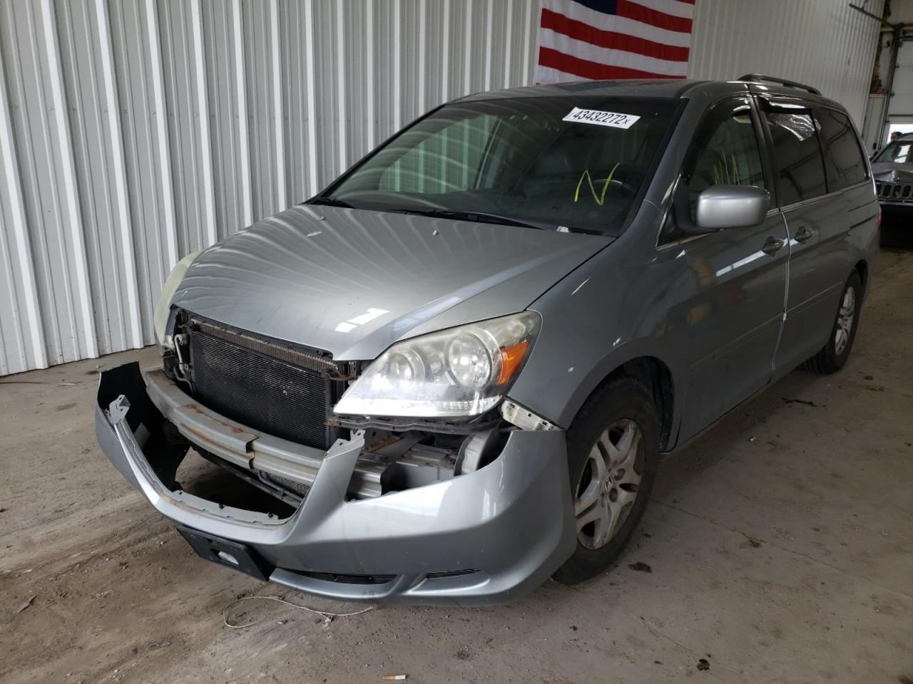 Photo 2 from auction – 2006 HONDA ODYSSEY EX with VIN 5FNRL38776B059851