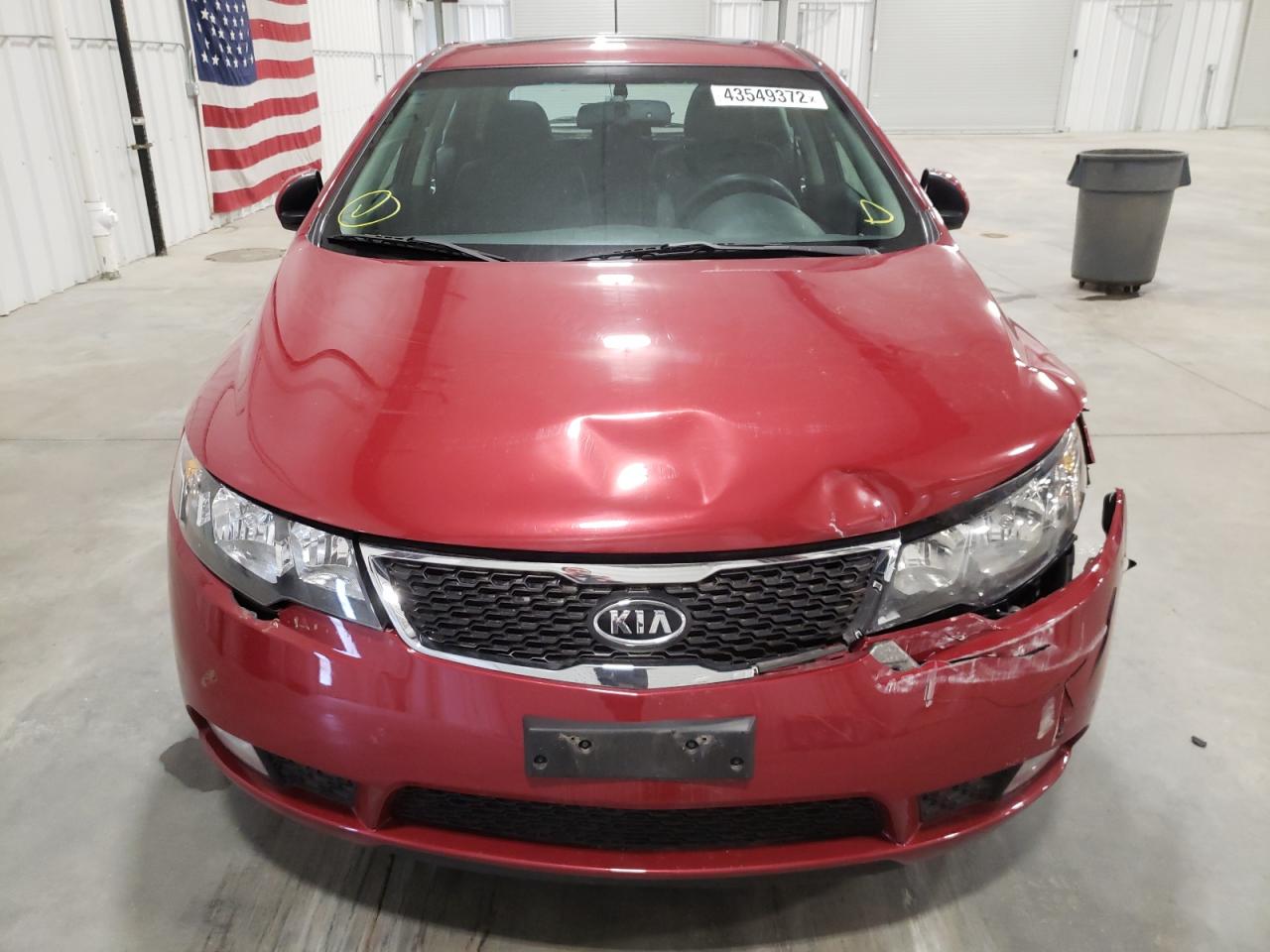 Photo 9 from auction – 2012 KIA FORTE SX with VIN KNAFW5A32C5550836