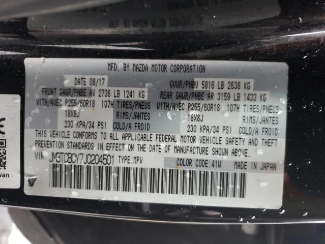 Photo 10 from auction – 2018 MAZDA CX-9 TOURI with VIN JM3TCBCY7J0204501