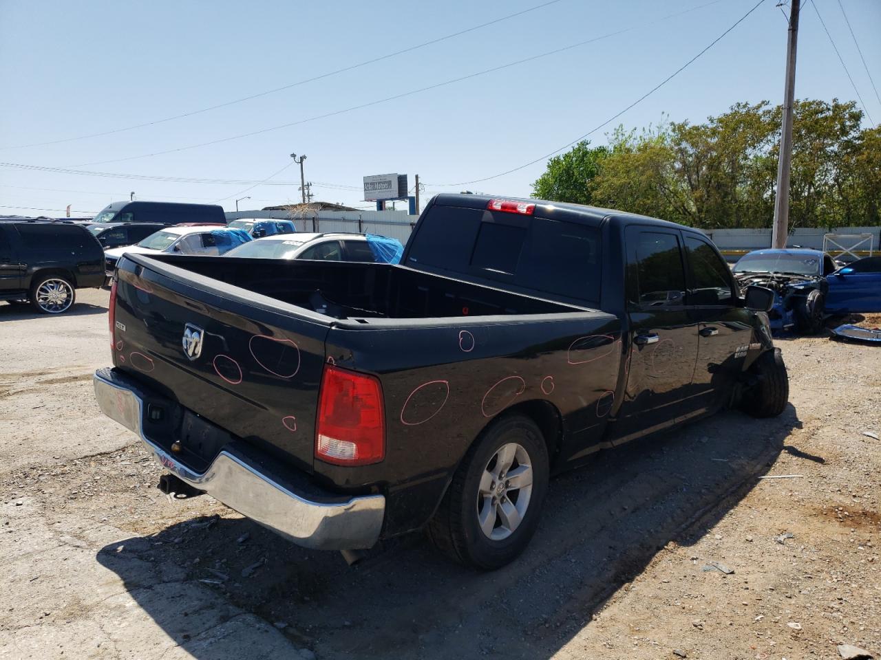 Photo 4 from auction – 2017 RAM 1500 SLT with VIN 1C6RR6TT9HS584766